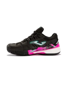 Joma Slam 22 Clay Negro Fucsia Mujer | Ofertas de pádel